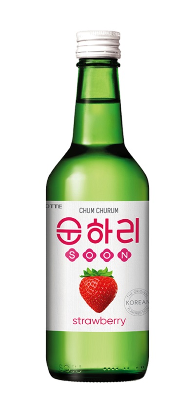 Soju coreano gusto Fragola - Chum Churum 350ml.